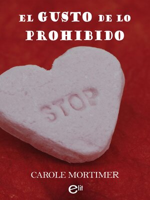 cover image of El gusto de lo prohibido